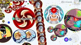 THIS IS HOW WE DO 💀 (AGAR.IO MOBILE)