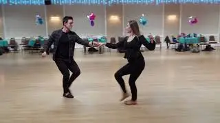 Jordan Frisbee & Victoria Henk Improv Dance