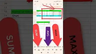 Shortcut calculation on google sheets  #googlesheets #googleexcel #excel Sheets #android #google