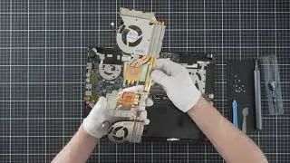 Замена термопасты в MSI GF65
