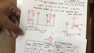 Balancing of rotating masses -  Part 1 (Dynamics of Machineries) in tamil