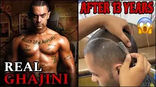 GHAJINI HAIRSTYLE AFTER 13 YEARS 😱 TRENDING HAIRSTYLE FOR SHORT HAIR | VIKRAM JEET S