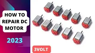 HOW TO REPAIR DC MOTOR// 3 VOLT DC MOTOR REPAIRING// #motor #dc #science #howt #repairing #old #new