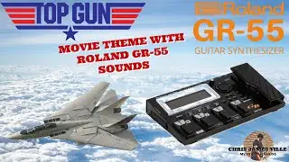 Roland GR-55 Guitar Synthesizer - Top Gun - Anthem (Harold Faltermeyer/Steve Stevens) Riff Cover Jam