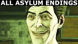 All Post-Credits Scenes - John Doe Back In The Asylum - BATMAN Season 2 The Enemy Within Episode 5