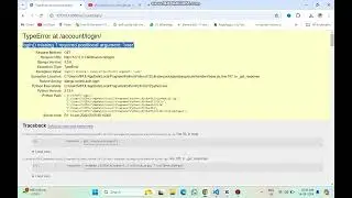 TypeError at /account/login/login() missing 1 required positional argument: 'user' #python #django