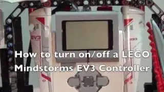 How to Turn Off and On the EV3