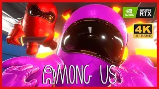 AMONG US 3D ANIMATION - THE MINI CREWMATE LIFE || Among Us Animation Short Film
