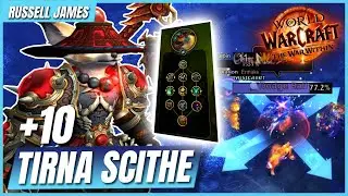Brewmaster Monk easily DESTROYS a Mists of Tirna Scithe +10