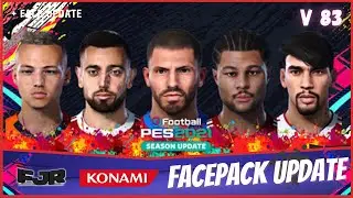 PES 2021 - UPDATE FACE V83 - SIDER VERSION & CPK VERSION