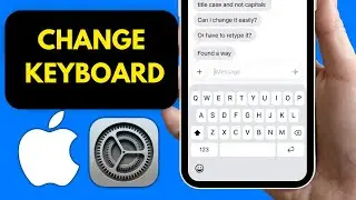 How to Change Keyboards in Iphone | 2025