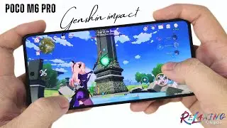 Xiaomi Poco M6 Pro Genshin Impact Battery Drain test | Helio G99 Ultra