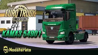 🚛Обзор мода КамАЗ 54901 К5 от Lacoste36 для Euro Truck Simulator 2 1.38🚛