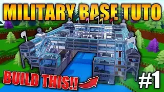【Simple Tuto】How To Build *Your Own Military Base* In Build A Boat Roblox!! Tutorial Part.1