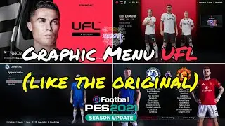 PES 2021 | Graphic Menu UFL ( like the original )