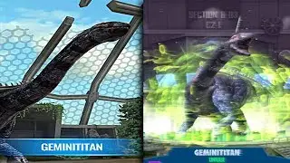 UNIQUE SAUROPOD TANK! WORLD'S FIRST GEMINITITAN! | Jurassic World Alive 1.7 Showcase