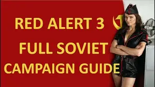 C&C Red Alert 3 - Soviet Campaign FULL Walkthrough