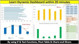 How to build Interactive Excel Dashboard 