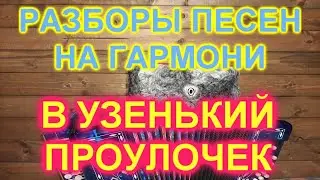 РАЗБОР ПОД ГАРМОНЬ! В УЗЕНЬКИЙ ПРОУЛОЧЕК!