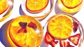Preserving Real Fruit in Resin and Trying Out ArtResin for the First Time!