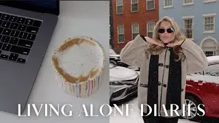 a productive day living alone in nyc