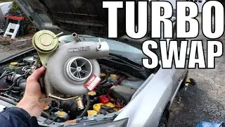 BIGGER Turbo Swap: Subaru WRX STI - What a MISTAKE!