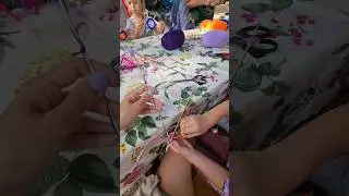 Делаем ловец снов #многодетнаясемья