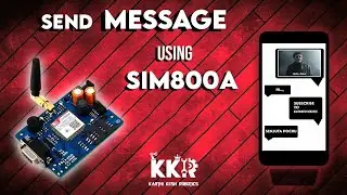 SMS using GSM Sim 800A | 