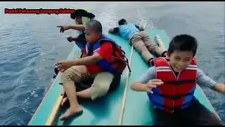 Naik Banana Boat Di Pantai Pahawang Lampung Selatan | Pantai Pahawang Lampung Selatan