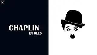 (Speed paint) Pintado a Óleo - Charles Chaplin 03 Kevinrs.k