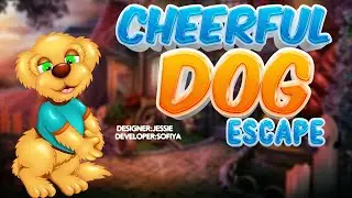 G4K Cheerful Dog Escape Gamewalkthrough