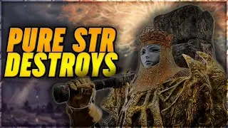 PURE STRENGTH BUILD! Very Fun STR Build For PvP & PvE - Weapons, Armor, & Talismans | Elden Ring