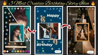 3 Simple: Creative Instagram birthday story ideas for girls (2021) Step-by-Step
