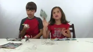 Lego Mixels building with Luke and Hailey