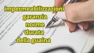 Impermeabilizzazione terrazzi:Garanzia e Durata