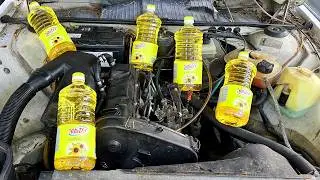 1.6 diesel running on cooking oil