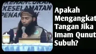 Apakah mengangkat tangan ketika imam qunut subuh?