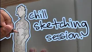 come chill n sketch along | chill drawing session