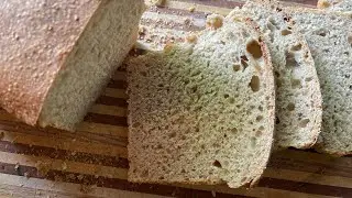 Easy Whole Wheat Sourdough Sandwich Bread