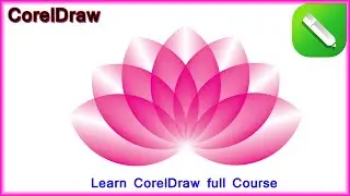 Flower Design in CorelDraw || Learn CorelDraw Full Course || CorelDraw ||