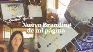 rediseño mi página web 🎨 👩🏻‍💻 Control Universal Macbook Pro M1