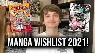 My Manga Wishlist for 2021!
