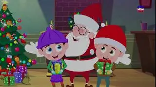 Père Noël dans la cheminée | chants de Noel | For Kids | Xmas Carols | Santa Claus Down The Chimney