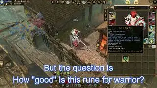 Drakensang Online- How "good" invinsibility rune is for warrior ?