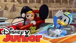 Musse och Racergänget: Inlurade av Petter-Pedal i Colosseum - Disney Junior Sverige