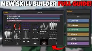 The Strongest Battlegrounds HOW TO USE NEW SKILL BUILDER + FULL GUIDE
