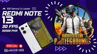 Redmi note 13 PUBG test