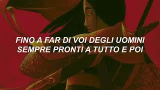 Mulan - Farò Di Te Un Uomo/I'll Make A Man Out Of You (ITA) // Testo/Lyrics