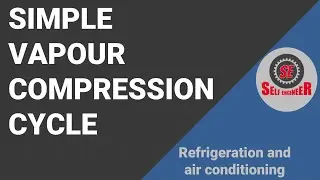 Simple Vapour Compression Refrigeration Cycle | VCR Cycle