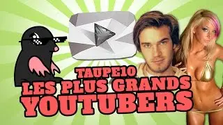 TOP 10 des plus grands YOUTUBERS au monde